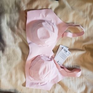 Knix removable padded v neck suze 8 blush bra